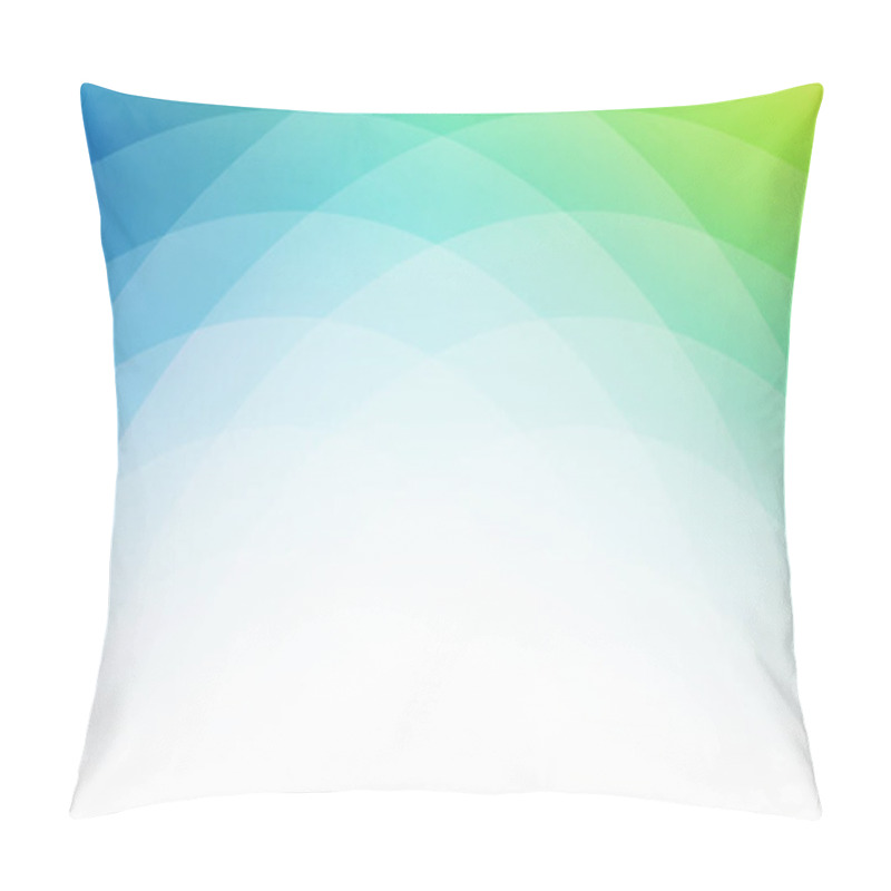 Personality  Light Blue, Green Vector Background With Abstract Circles. Creative Illustration In Halftone Marble Style With Gradient. Marble Style For Your Business Design. Pillow Covers