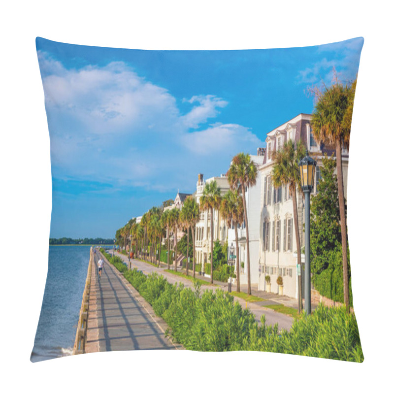 Personality  Battery Park In The Historic Waterfront Area Of Charleston, South Carolina, USA Pillow Covers