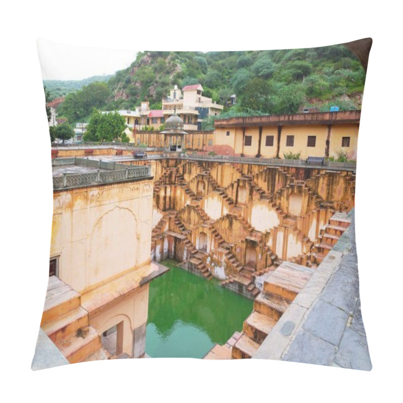 Personality  Panna Meena Ka Kund Is Situated In Jaipur, Rajasthan, India  Pillow Covers