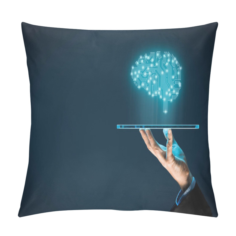 Personality  Artificial Intelligence, Data Mining, Expert System Software And Another Modern Computer Technologies Concepts Pillow Covers