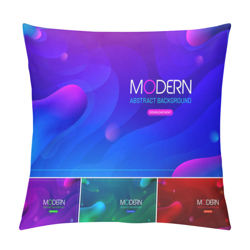 Personality  Fluid And Liquid Abstract Background Series. Applicable For Web Background, Design Element ,wall Poster, Landing Page, Wall Paper, Social Media Element, And Others. Pillow Covers