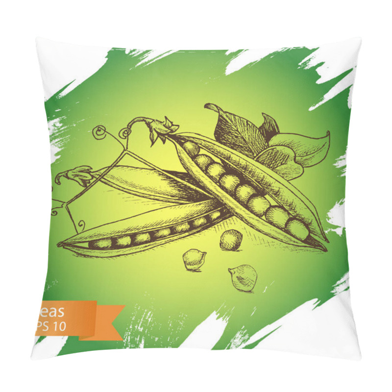 Personality  Set Of Hand Drawn Graphic Illustration.  Pillow Covers