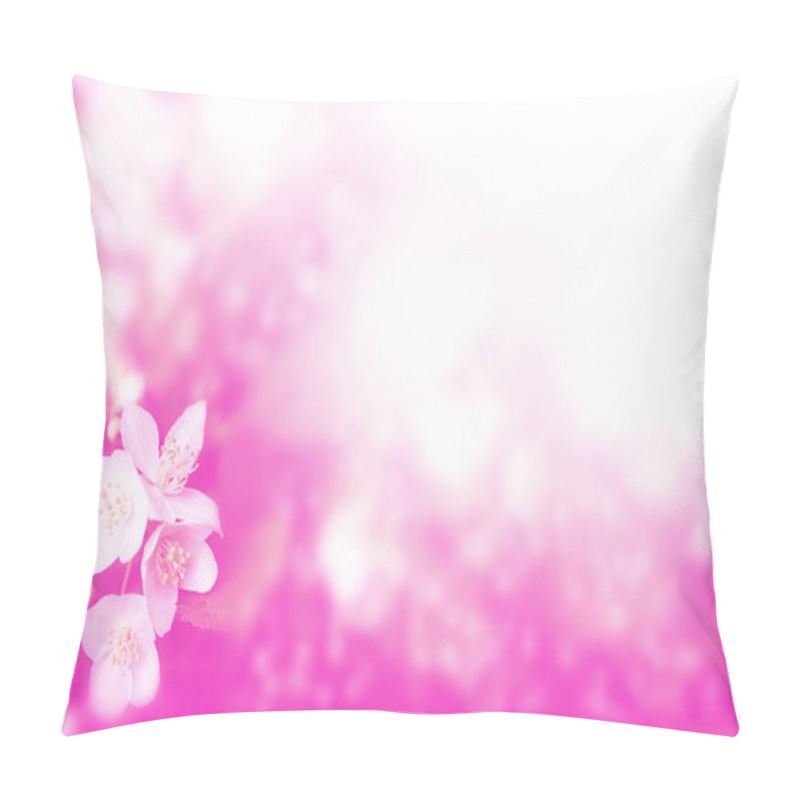 Personality  White Jasmine The Branch Delicate Spring Flowers Pillow Covers