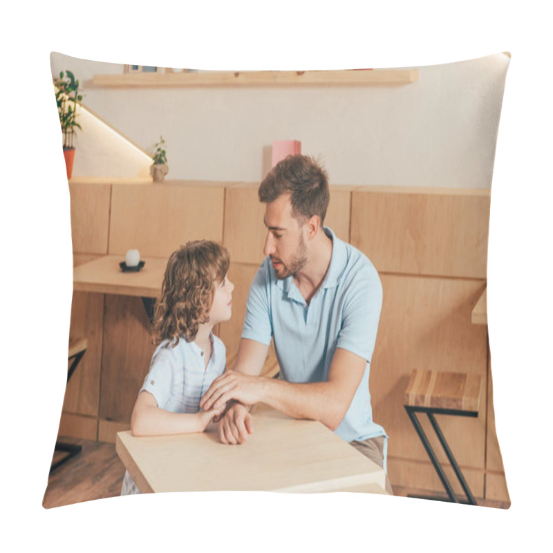 Personality  Father And Son Pillow Covers