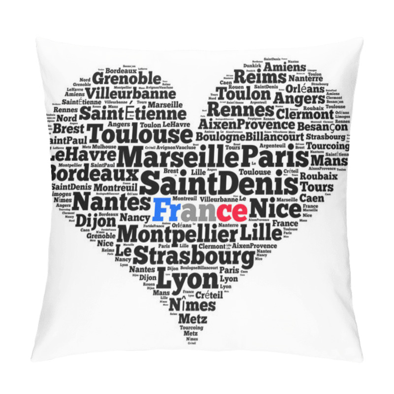 Personality  Localities In France  Pillow Covers