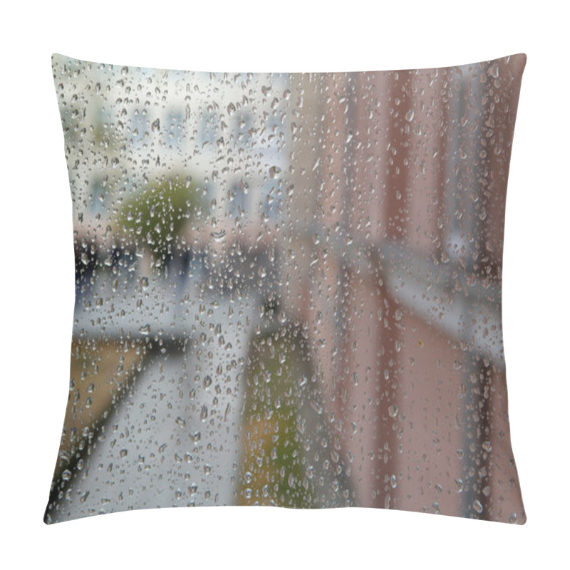 Personality  Raindrops On The Window  Pillow Covers