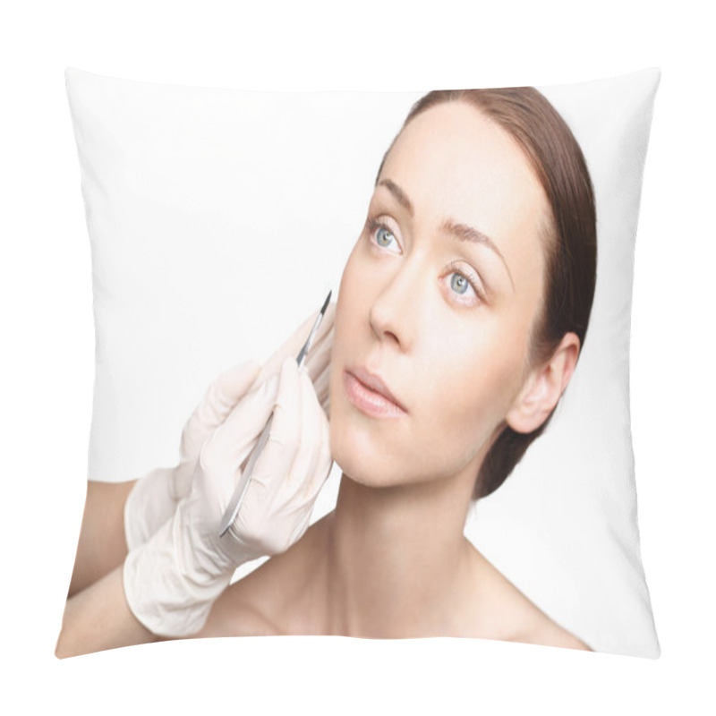 Personality  Scalpel, Peeling, Flaking Pillow Covers