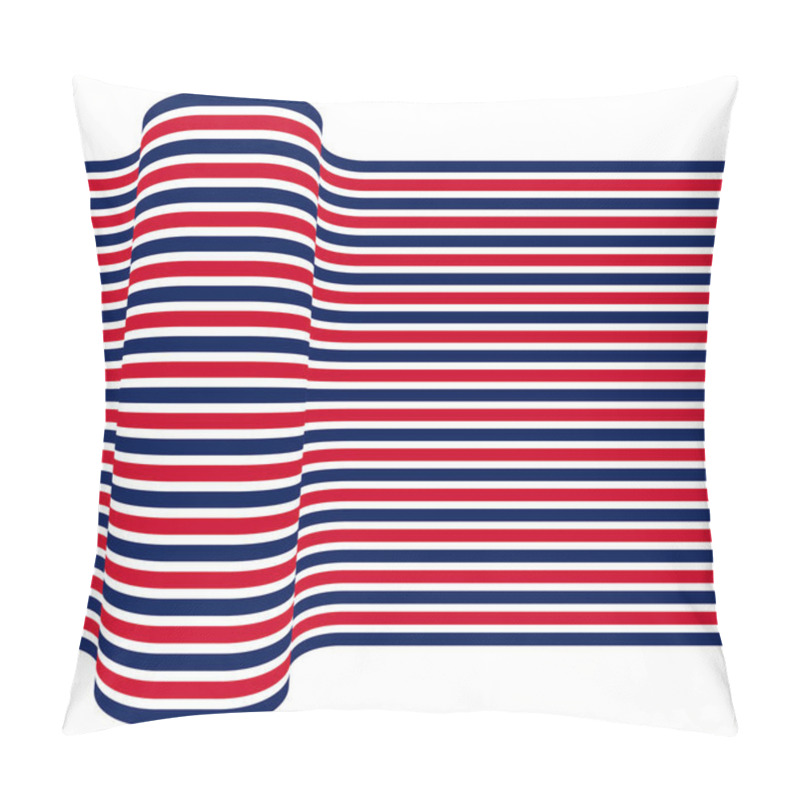 Personality  Minimal Design Of Abstract Lines In 3D Perspective Vector Abstra Pillow Covers