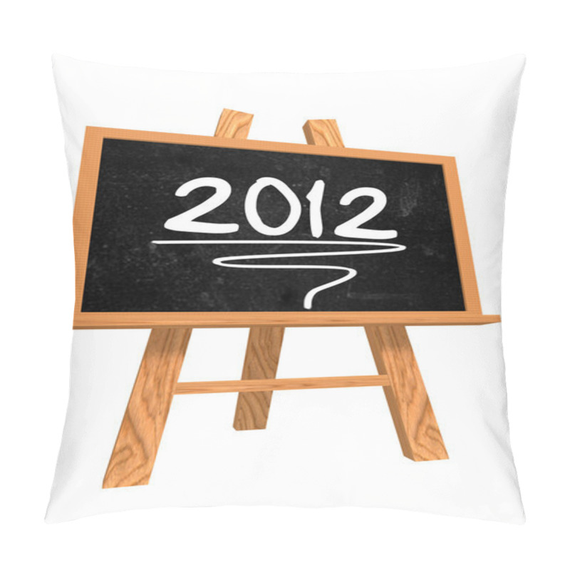 Personality  2012 On Blackboard Pillow Covers