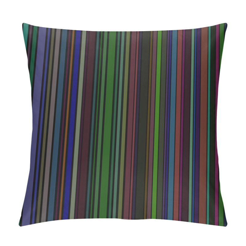 Personality  Vertical Stripes Background Pillow Covers