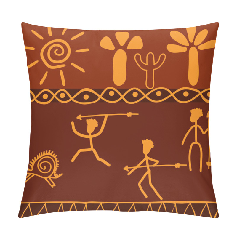 Personality  African Motifs Pillow Covers