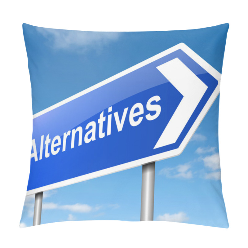 Personality  Alternatives Concept. Pillow Covers