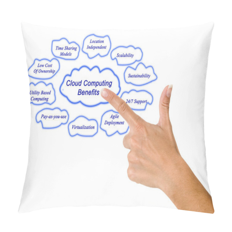 Personality  Cloud Computing Benefits Pillow Covers