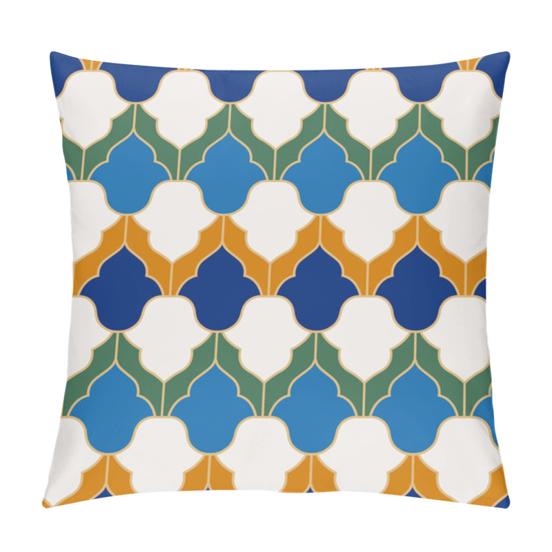 Personality  Seamless Islamic Geometric Pattern Pillow Covers