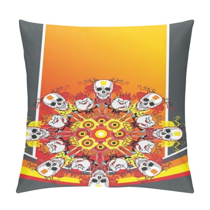 Personality  Vector Symmetrical Composition Pillow Covers