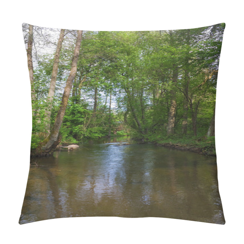 Personality  River Forest, Reflection Pillow Covers