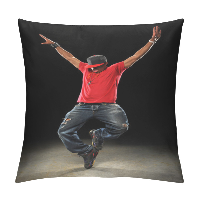 Personality  Hip Hop Dancer Pillow Covers