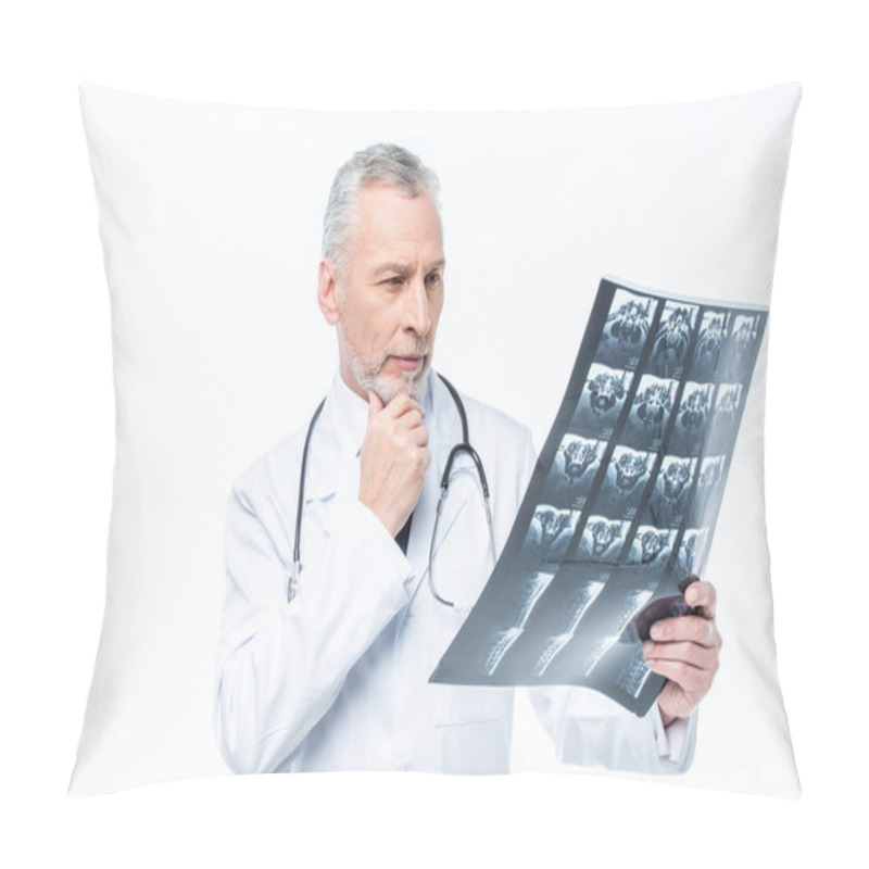 Personality  Doctor Looking At X-ray  Pillow Covers