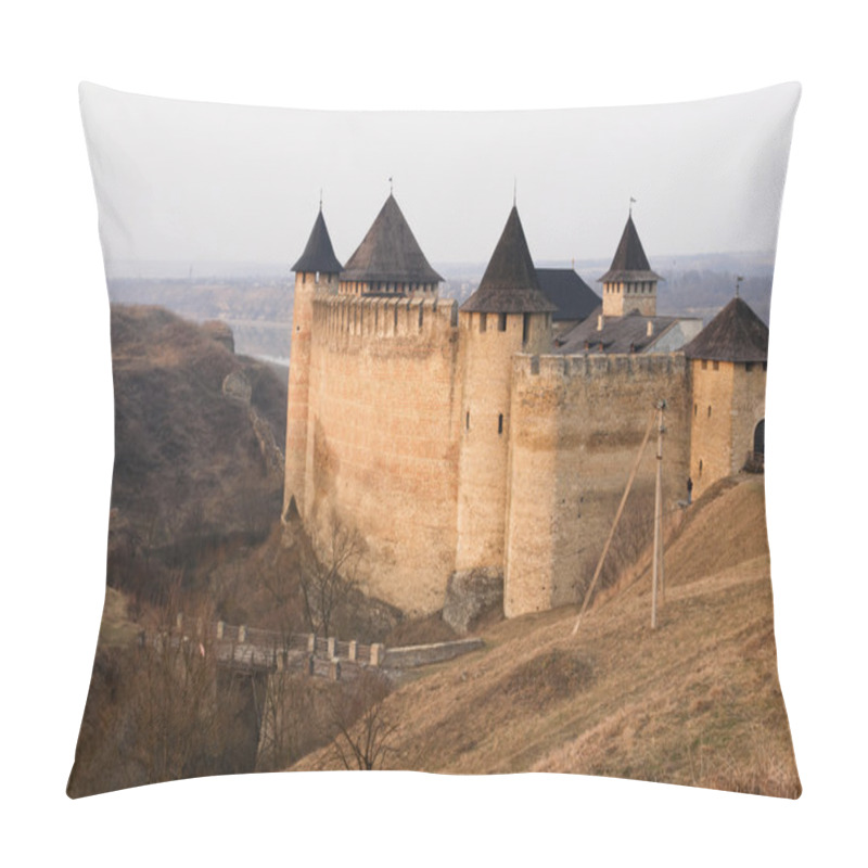 Personality  Castle - Khotin, Ukraine Pillow Covers