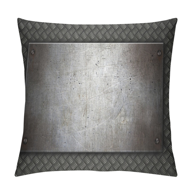 Personality  Metal Background Pillow Covers