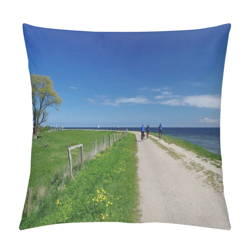 Personality  Deichweg Between Kellenhusen And Dahme,schleswig Holstein Pillow Covers