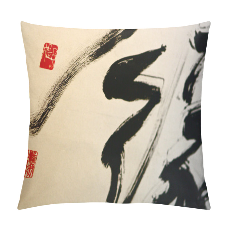 Personality  Chinese Signs Pillow Covers