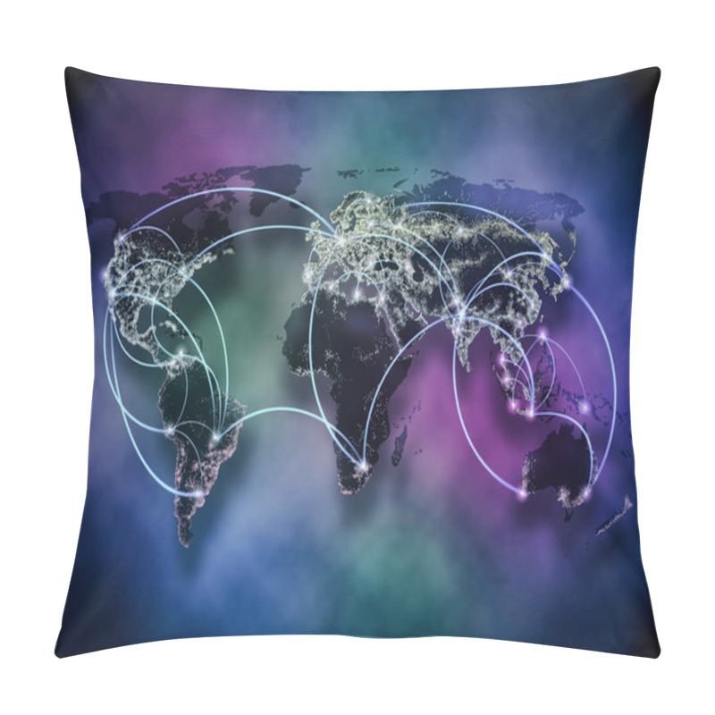 Personality  Global Interaction Pillow Covers