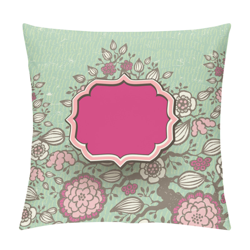 Personality  Floral Decorative Frame Pillow Covers