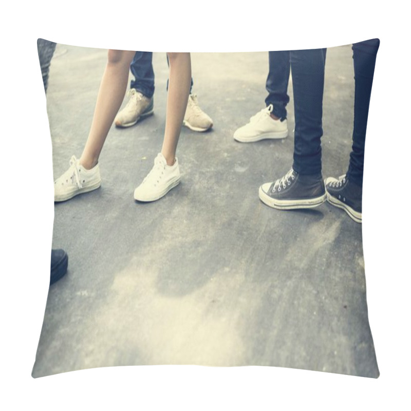 Personality  Students Legs And Knowledge Concept Pillow Covers