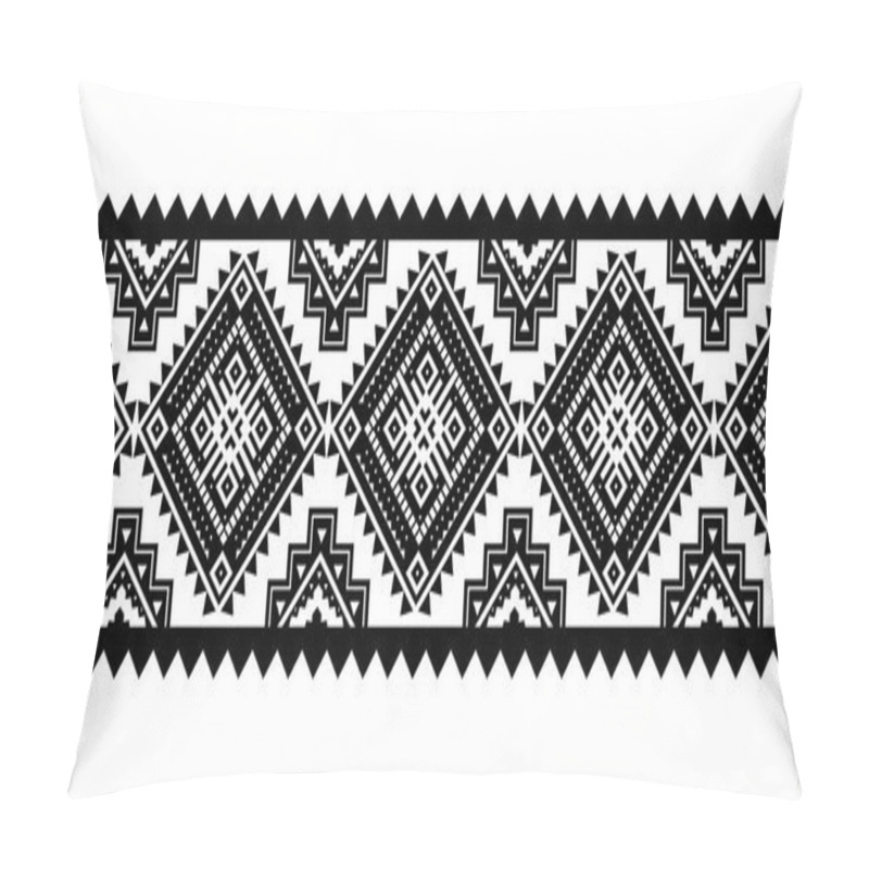 Personality  Aztec Style Vector Ornament.  Pillow Covers