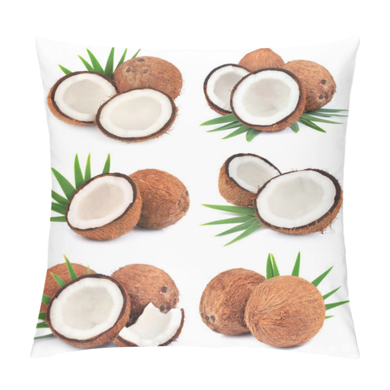 Personality  Collection Of Coconuts Pillow Covers