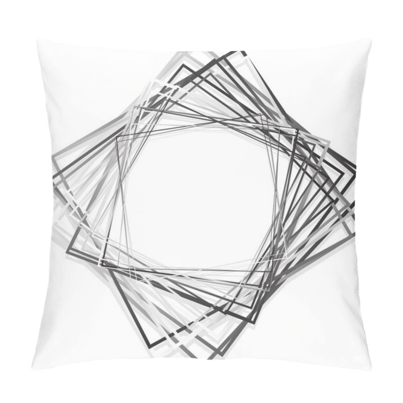 Personality  Abstract Squares Element, Shape Pillow Covers