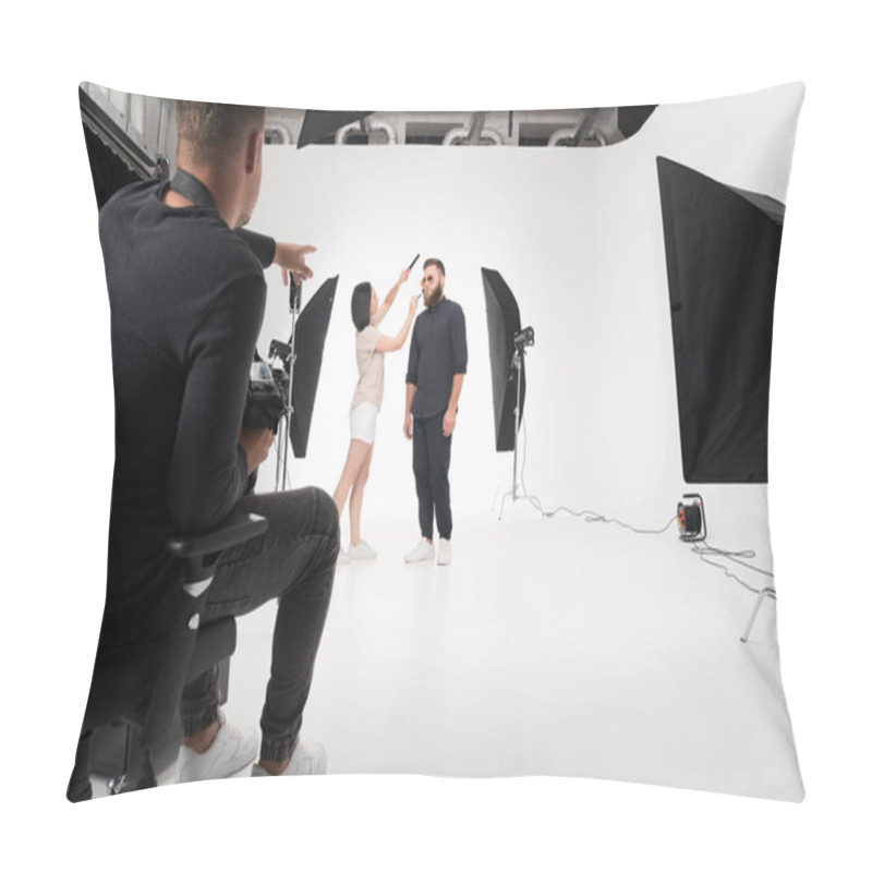 Personality  Photo Session Process Pillow Covers