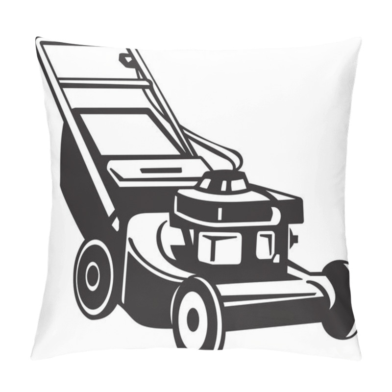 Personality  Lawnmower Pillow Covers