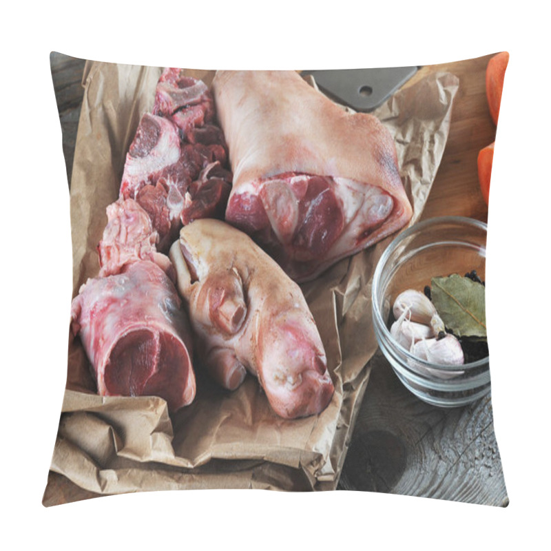 Personality  Kit For The Preparation Of Jelly - Pork Legs, Pork Shanks, Carro Pillow Covers