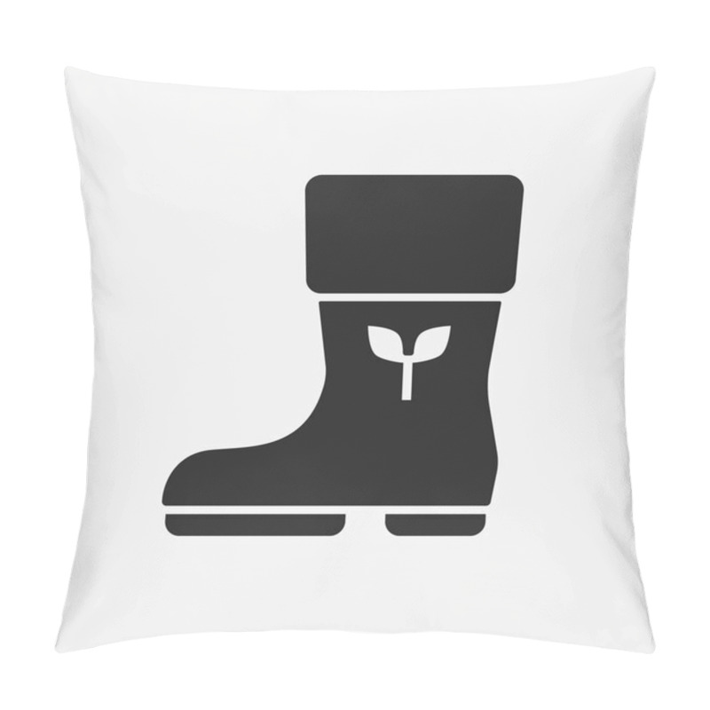 Personality  Rain Boots Icon Pillow Covers