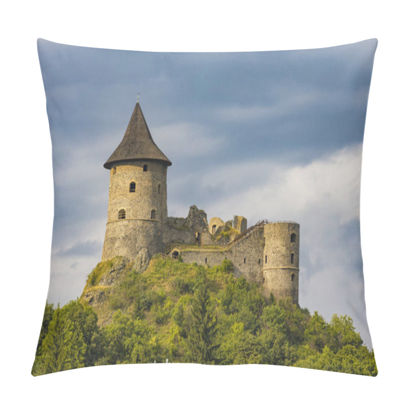 Personality  Castle Somoska On Slovakia Hungarian Border Pillow Covers