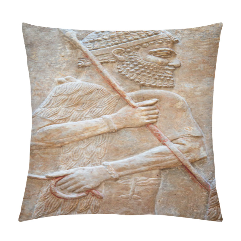 Personality  Ancient Sumerian Artifact Pillow Covers