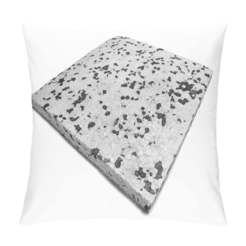 Personality  Styrofoam Block On White Pillow Covers