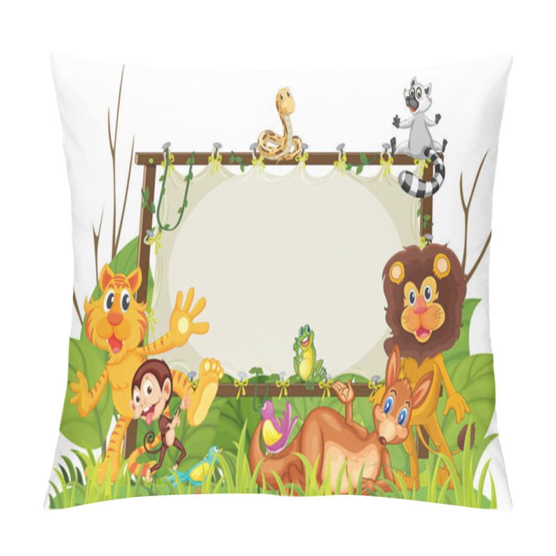 Personality  Various Animals Pillow Covers