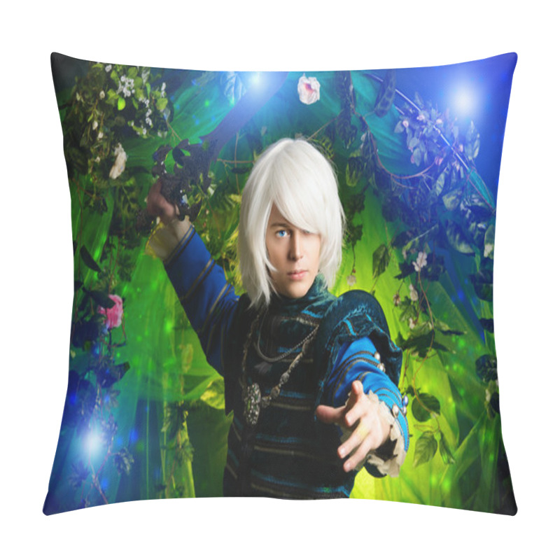 Personality  Blond Elf Pillow Covers