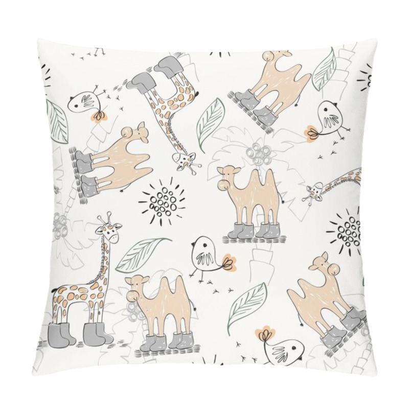 Personality  Seamless Pattern Pillow Covers