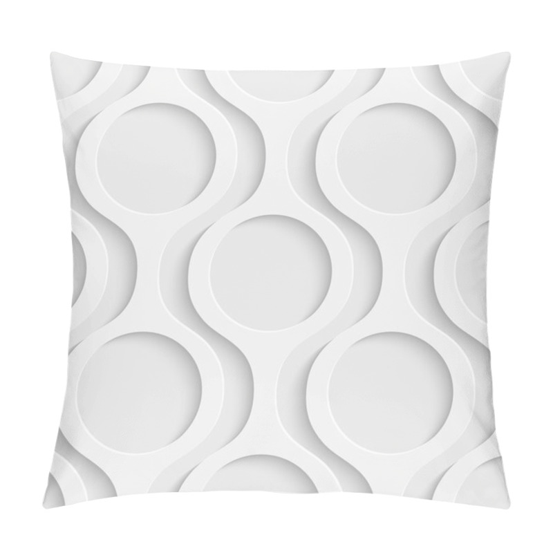 Personality  Seamless Circle Background Pillow Covers