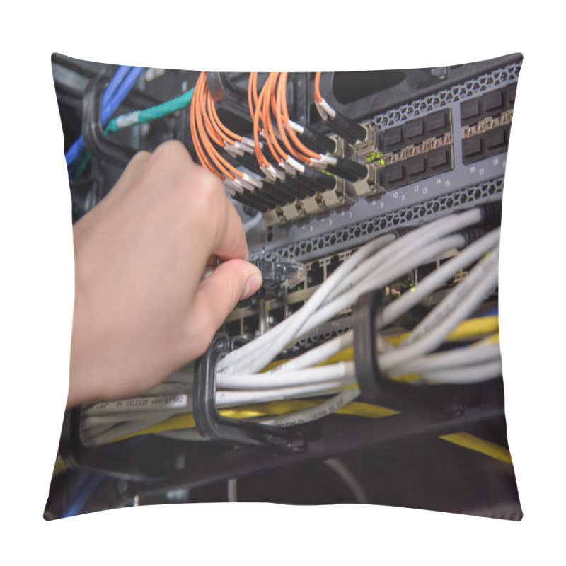 Personality  Network Server Patch Cables Pillow Covers