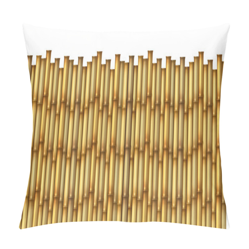 Personality  Bamboo Fence Pillow Covers