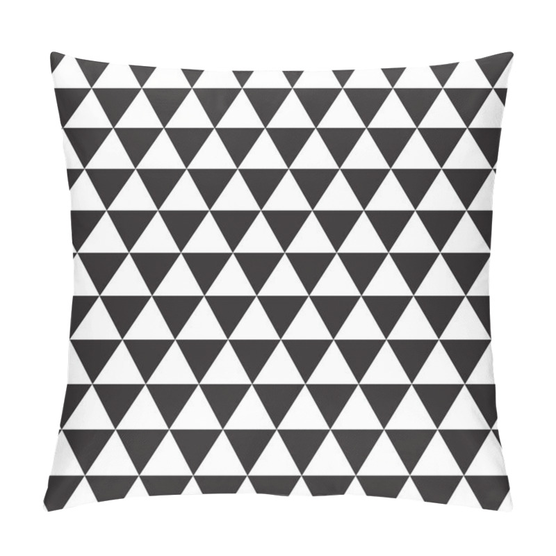 Personality  Geometric Background With Triangles Pillow Covers