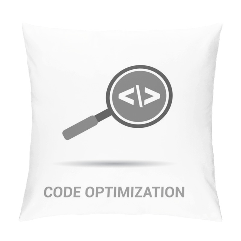 Personality  Search Programming Code Icon Pillow Covers