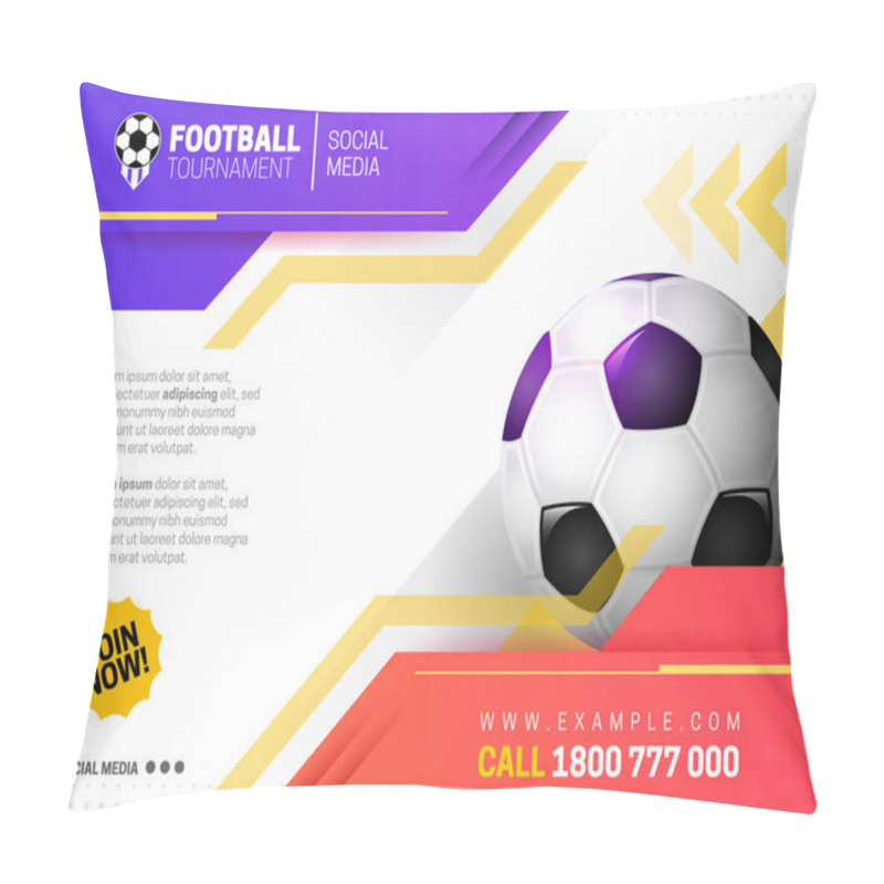 Personality  Modern Sports Flyer With Purple And Red Theme Pillow Covers