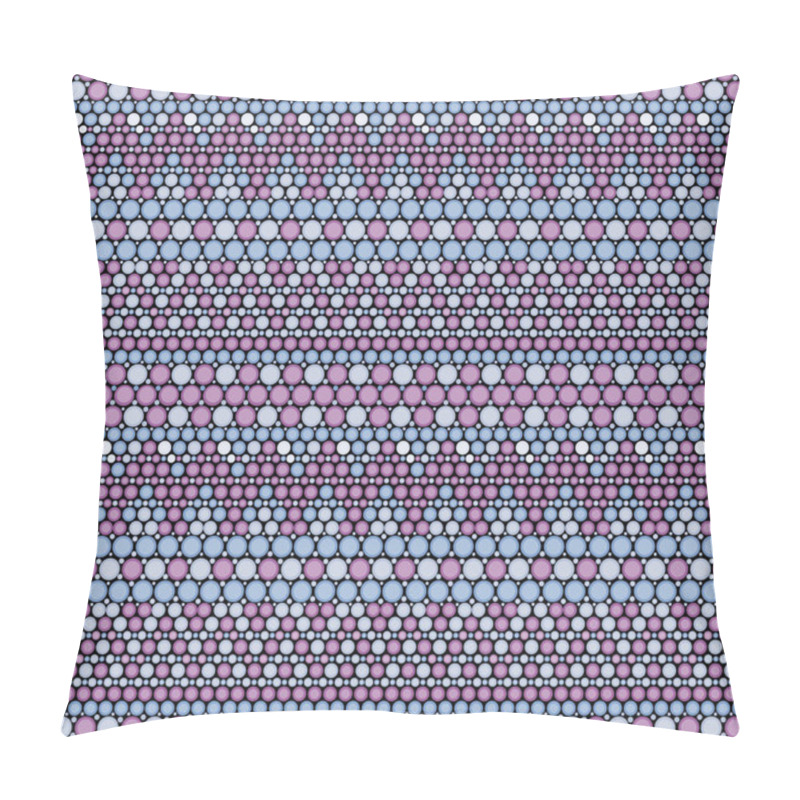 Personality  Australian Dot Pattern. Australian Aboriginal Geometric Art Concentric Circles Seamless Pattern Pillow Covers