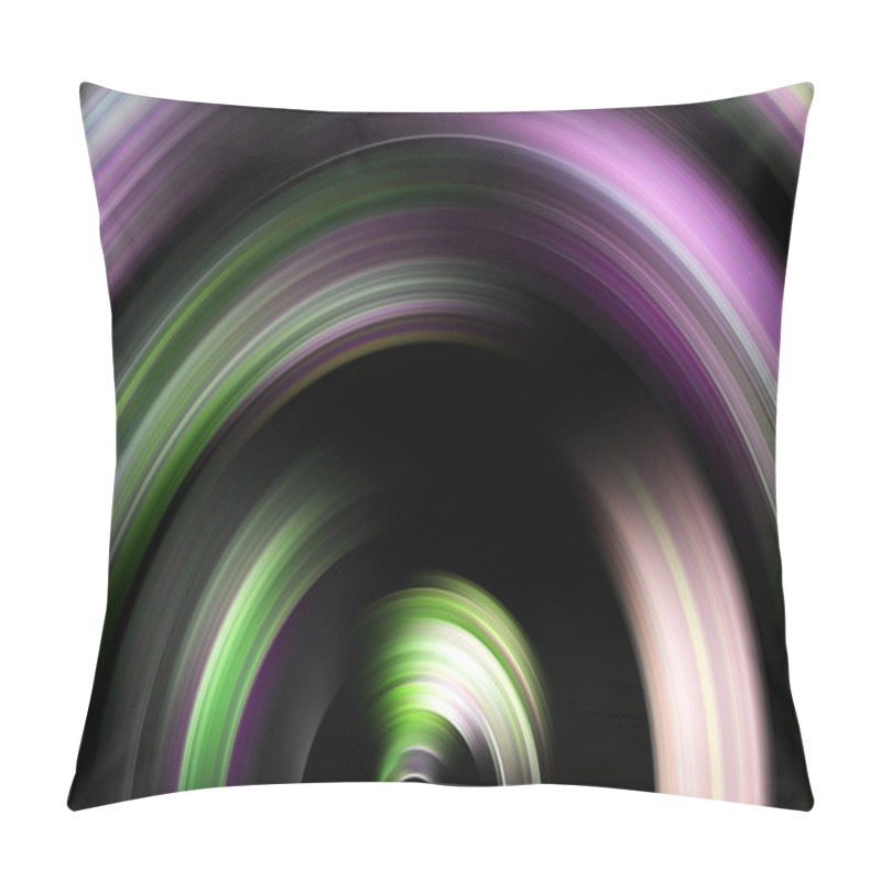 Personality  Virtual Tunnel Background Pillow Covers